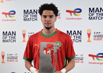 الكاف تختار إلياس بومسعودي أفضل لاعب في مباراة المغرب وسيراليون