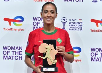 ابتسام الجريدي أفضل لاعبة في مباراة المغرب ومالي
