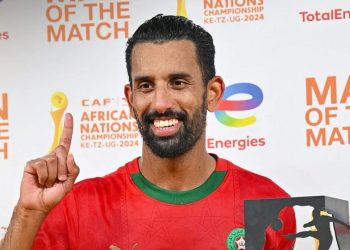 محمد ربيع حريمات رجل مباراة المغرب أمام تنزانيا