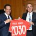 لقجع يستقبل رئيس الاتحاد البرتغالي ويستعرض استعدادات المغرب لكأس العالم 2030