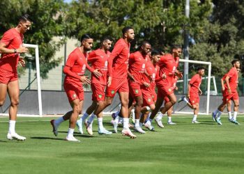 المنتخب المغربي يفتح حصة تدريبية للإعلام استعدادًا لتصفيات كأس العالم