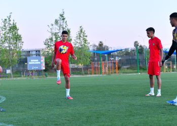 المنتخب الوطني لأقل من 20 سنة يختتم آخر استعداداته للقاء البرازيل