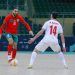 المنتخب الوطني لكرة القدم داخل القاعة يتعادل مع ايران (2-2)
