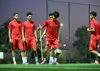 المنتخب الوطني لاقل من 17 سنة ينهي استعداداته للقاء كاليدونيا الجديدة