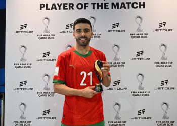 المغربي كريم بركاوي احسن لاعب في لقاء المغرب والسعودية