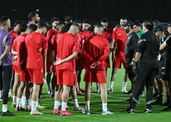 المنتخب الوطني الرديف يختتم استعداداته للقاء السعودية