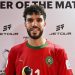 وليد أزارو أفضل لاعب في مباراة المغرب ضد سوريا