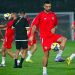 إصابة حمزة الهنوري خلال تدريب المنتخب الرديف وفحوصات دقيقة غدًا لتحديد الحالة