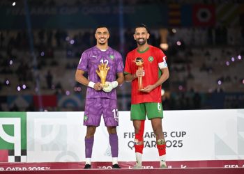 بنعبيد احسن حارس مرمى وحريمات احسن لاعب في كأس العرب