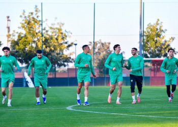 المنتخب الوطني يجري حصة تدريبية جديدة استعدادا للقاء نيجيريا