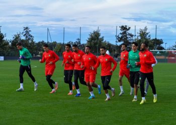 المنتخب الوطني يواصل استعداداته للقاء تنزانيا