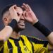 يوسف النصيري يسطع مع الاتحاد ويقود الفريق لفوز كاسح على الغرافة