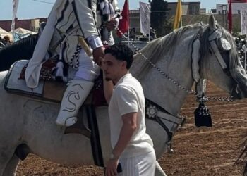 حضور لافت لعثمان معما في تيفلت لدعم والده في التبوريدة