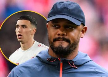 كومباني يشيد بالخنوس: من أبرز مواهب الجيل الجديد في أوروبا
