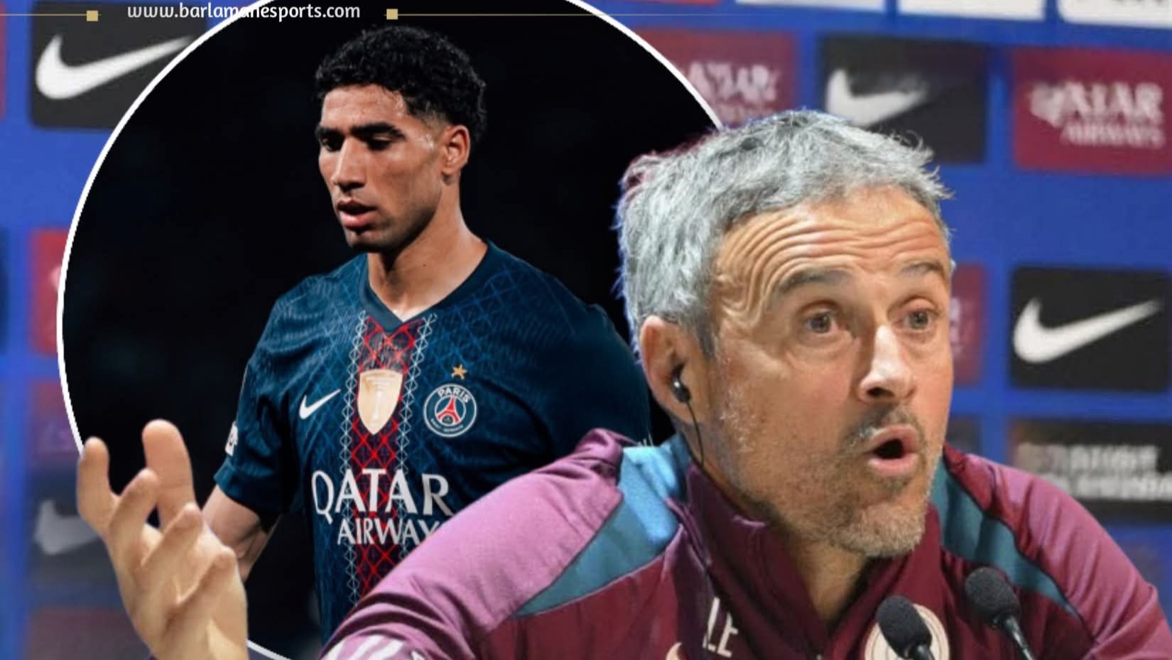 لويس إنريكي يطمئن جماهير باريس بشأن إصابة أشرف حكيمي