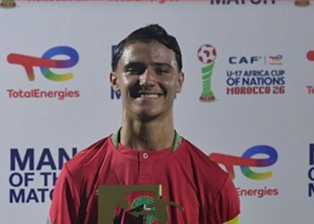 مروان بنطالب يتوج نجماً لمواجهة المغرب ومصر في “كان” الناشئين