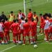 المنتخب الوطني لاقل من 17 سنة يجري حصة تدريبية جديدة استعدادا للكان