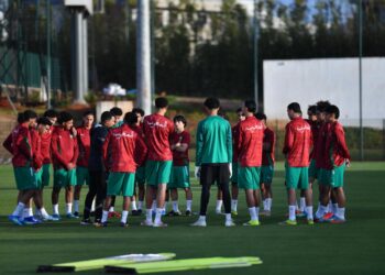 المنتخب الوطني لاقل من 17 سنة يختتم استعداداته للقاء إثيوبيا