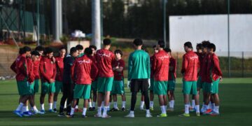 المنتخب الوطني لاقل من 17 سنة يختتم استعداداته للقاء إثيوبيا