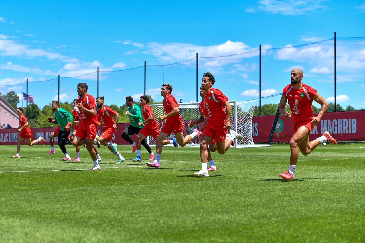 المنتخب المغربي يصل إلى أتلانتا استعداداً لمواجهة هايتي