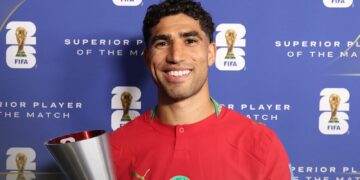 حكيمي رجل مباراة المغرب وهايتي بعد أداء استثنائي في مونديال 2026