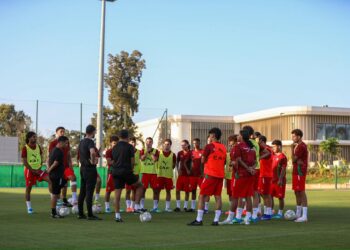 المنتخب الوطني لاقل من 17 سنة ينهي استعداداته للقاء مصر