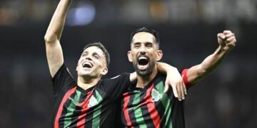 الجيش الملكي يحسم الكلاسيكو أمام الوداد ويعتلي الصدارة