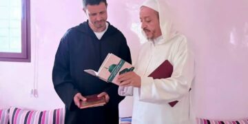 جمال السلامي يزور مدرسة تازروالت العتيقة بعد نهاية تجربته مع المنتخب الأردني