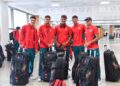 بعثة المنتخب المغربي لاقل من 20 سنة تتوجه الى ايطاليا للمشاركة في العاب البحر المتوسط