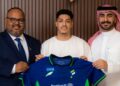 الفتح السعودي يقدم رسمياً لاعبه المغربي الجديد حسام الصادق