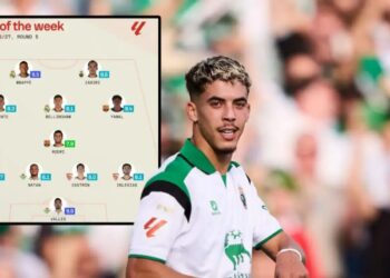 ياسر زابيري ضمن تشكيلة الأسبوع المثالية في الدوري الإسباني
