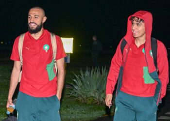 المنتخب المغربي يصل إلى جنوب إفريقيا استعدادا لمواجهة ليسوتو