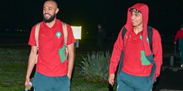 المنتخب المغربي يصل إلى جنوب إفريقيا استعدادا لمواجهة ليسوتو