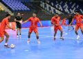 المنتخب الوطني لكرة القدم داخل القاعة يواصل استعداداته لكأس إفريقيا للأمم