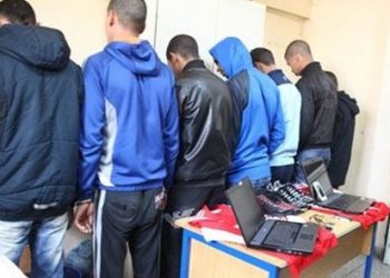 تفكيك شبكة إجرامية سرقت 500 مليون