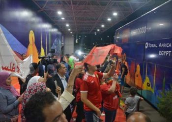 هكذا تم استقبال المنتخب المغربي في مصر