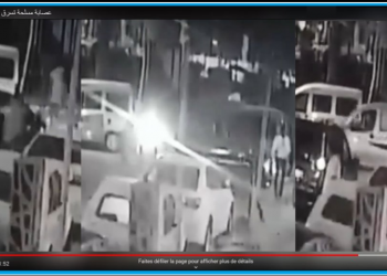 شريط فيديو يسقط لصا في طنجة