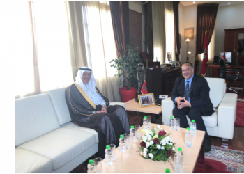 سفير السعودية بالرباط يلتقي الاعرج