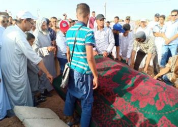 تشييع جثامين ضحايا فاجعة الانهيار الجبلي