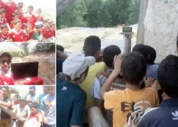 الاسود يهدون 3 اجهزة تلفزيون لأطفال بويبلان