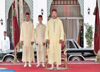 جلالة الملك يترأس بطنجة حفل استقبال بمناسبة عيد العرش المجيد