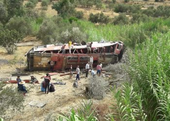 وفاة خمسة أشخاص في حادثة سير بتاونات