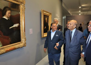 اليوسفي بمتحف محمد السادس للفن الحديث والمعاصر
