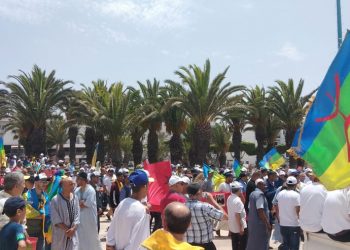 الآلاف يخرجون في مسيرة الغضب بأكادير ضد أخنوش والعثماني