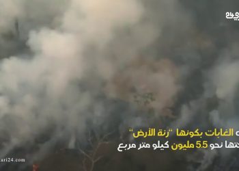 بالفيديو : رئة الأرض تحترق والعالم يتفرج – غابة الأمزون