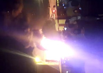 حريق مهول ب”الجوطية” بجرادة خلف خسائر مادية