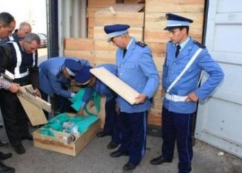 حجز 162 طن من الأثواب المهربة تفوق قيمتها 17 مليون درهم