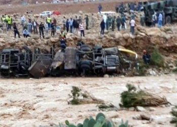 العثور على جثة من ضحايا حادثة الراشيدية
