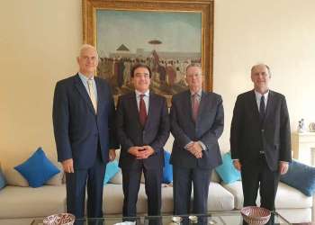 السفير  البلجيكي بالرباط يحتفي بعبد الكريم بنعتيق