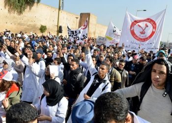 المتعاقدون يخوضون إضرابا وطنيا يومي 23 و 24 من الشهر الجاري